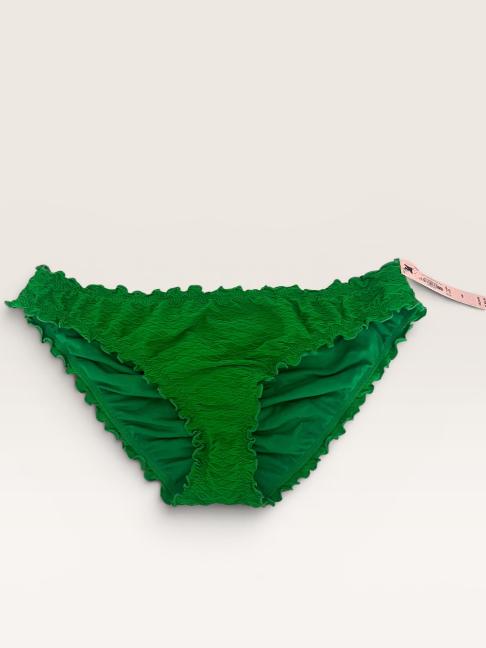 Victoria’s Secret Green Ruffled Bikini Bottoms